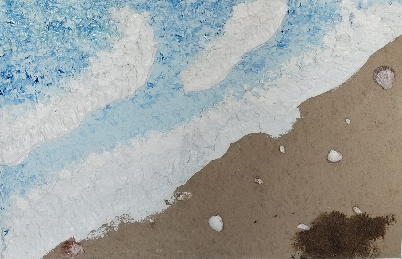 SEA SHORE 3D WALL FRAME