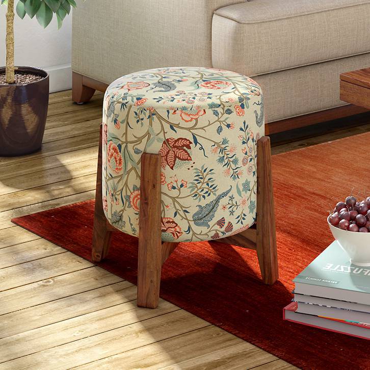 FLORAL OTTOMAN
